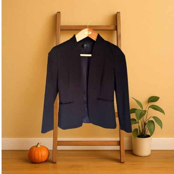 J.Crew Black “Going Out” Blazer – Stretch Twill – Chic Work-to-Evening Look - Picture 5 of 14